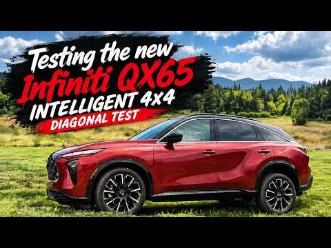 Testing the new Infiniti QX65 Intelligent 4x4!