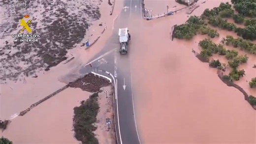Situación extrema en Valencia por la dana Adam varios municipios con orden de confinamiento