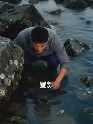 Chàng trai chỉ cần một câu nói mà tôm cua dưới biển đều nghe theo lời anh.