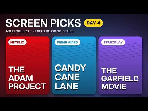 What to Watch: The Adam Project, Candy Cane Lane & The Garfield Movie | Day 4