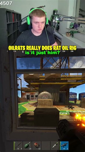 Easy AK on Large Rig 😳😈 #oilrats #rust #shorts