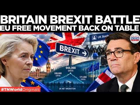 BREXIT BETRAYAL? Burnham Signals Shift on EU Ties, Labour's Pledge Under Fire  | Times Now World