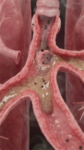 🫁 What Happens Inside Your Lungs When You Breathe Smoke? 🚬