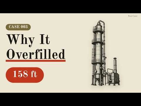 Texas City Refinery Explosion: Why the Tower Overfilled