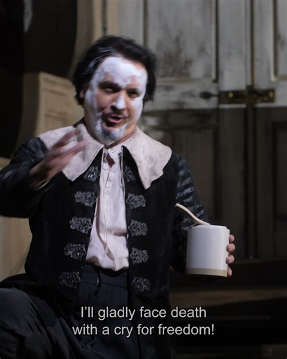 A duet to stir the soul🔥 Bellini’s spellbinding drama I Puritani opens December 31, with Artur Rucinski and Christian Van Horn as Riccardo and Giorgio. Lisette Oropesa and Lawrence Brownlee complete the principal quartet as Elvira and Arturo. While we prepare for our first new production of this masterpiece in nearly 50 years, enjoy this clip from an early stage rehearsal of Van Horn and Ruciński singing an excerpt from Riccardo and Giorgio’s Act II duet. Marco Armiliato conducts. I Puritani is