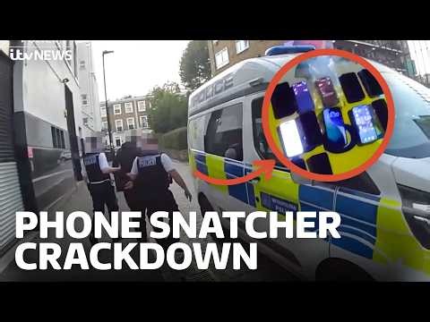 How police arrested 700 suspected phone thieves in massive crackdown