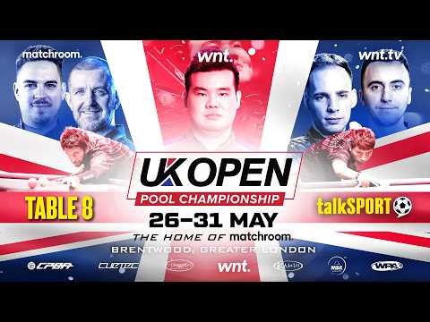 LIVE: UK Open Pool Championship | Table 8 | Matchroom x talkSPORT | 27-May-26