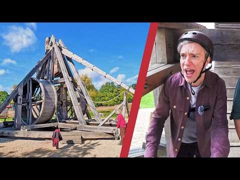I launched the Mighty Trebuchet!