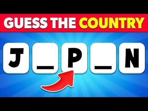Can You Guess The Country Without Vowels? 🌎🤔 Country Quiz 2026 #guessthecountry #quizdomblitz