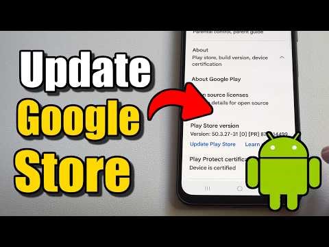 How to Update Google Play Store on Android (Best Method)