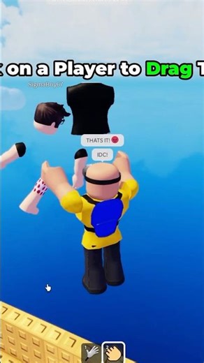 Admin Troll in my Roblox Game 😂 #roblox #shorts #robloxmemes