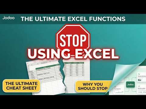 The Ultimate Excel Functions Cheat Sheet (And Why You Should Stop Using Them)