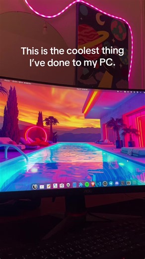 I think this is the coolest thing I’ve done with Linux so far. 🐧🔥 What started as me messing around with my setup turned into something I genuinely didn’t expect to look this good. That’s honestly one of my favorite things about Linux. You’re not stuck with whatever your operating system decides your desktop should look like. You can customize almost everything, experiment, break things, fix them, and build a setup that actually feels like YOUR computer. And the best part? This isn’t some craz