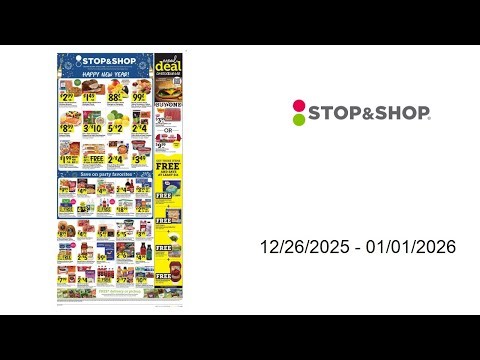 Stop & Shop Weekly Ad - 12/26/2025 - 01/01/2026