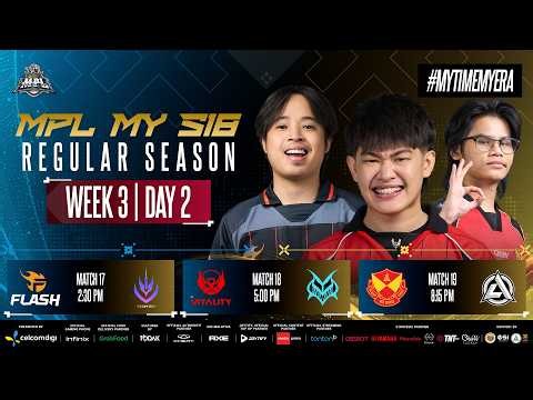 LIVE | [ENG] MPL MY Season 18 Week 3 Day 2