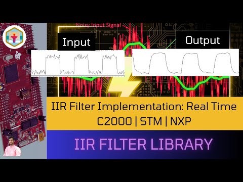 IIR Filter implementation | IIR Filter Library | Digital Filters