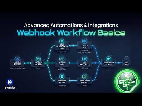 Advanced Automations & Integrations – Webhook Workflow Basics