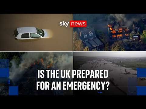 UK government calls on households to be ready for an emergency