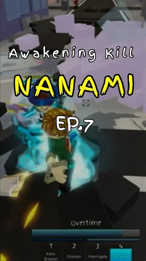 Why Nanami in Overtime is Pure Pain in JJS? #jjs #roblox #nanami