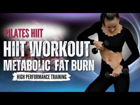 MELT FAT FAST - 60-min LOW-IMPACT HIIT WORKOUT with WEIGHTS | Weight Loss, Full Body Toning + Abs