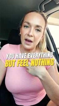 ⚠️ You Have Everything but feel nothing