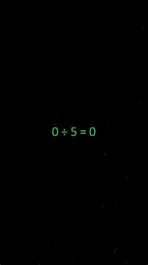 What is 0 ÷ 0? Explanation in 19 seconds. #math #shorts