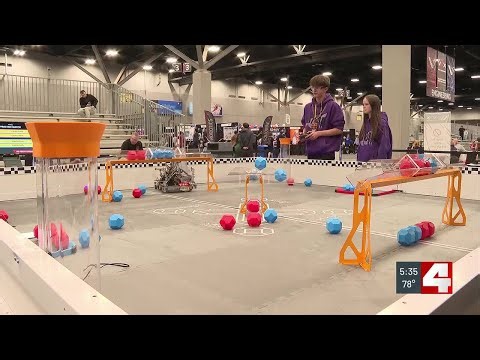 Global robotics competition underway in Downtown St. Louis