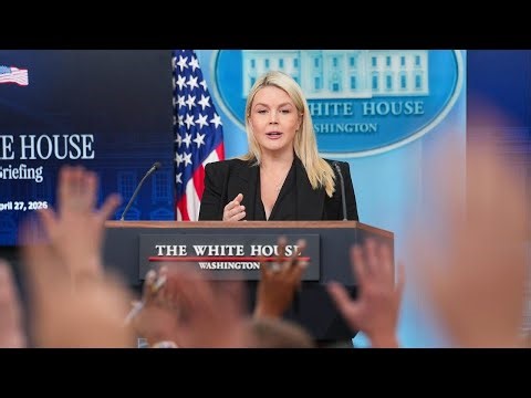 Watch: Leavitt holds press briefing on correspondents' dinner shooting