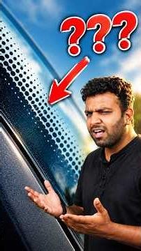 What are these DOTS on Windshield Corners? 🤔 #cars24