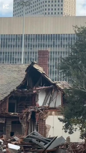 Houston's historic Kirby Mansion is being demolished despite calls to stop it