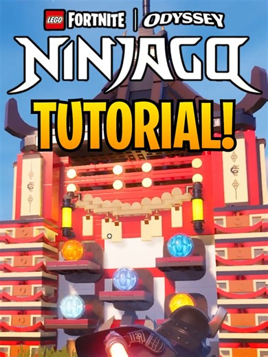 Fancy Ninjago Storage Tutorial for LEGO Fortnite Odyssey! #lego #fortnite #legofortnite