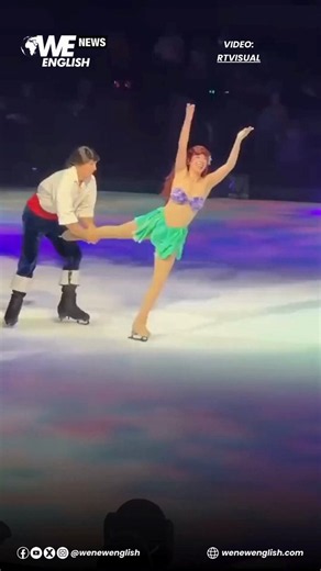 WE News English on X: "A figure skater struck her head on the ice during a Disney show after her partner reportedly lost control of her during a spin. The incident occurred mid-performance, raising concerns about the risks involved in complex skating routines. Video: RT Visuals #FigureSkating #DisneyOnIce #IceSkating #Sports #WENewsEnglish" / X