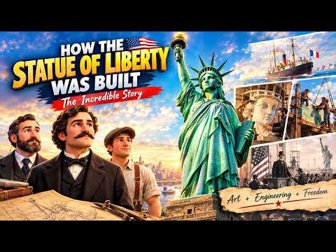 How the Statue of Liberty Was Built | The Incredible Story.