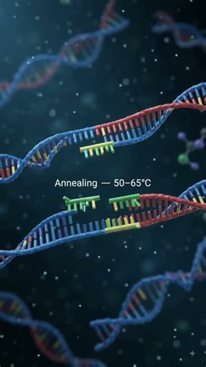 PCR Explained in 30 Seconds 🧬 | How DNA Is Amplified