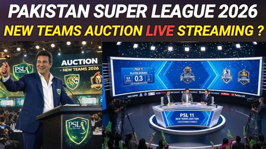 2 New Teams Auction Live Streaming Updates | PSL 11 Updates Your Queries:- Big update on PSL 11 🔥 In this video, we discuss the latest news about 2 new teams and auction live streaming updates for PSL 2026. Will PSL expand this season? When and where will the auction be live streamed? All confirmed and inside updates explained in detail. 👉 Watch till the end for complete PSL 11 updates 👉 Like, Share & Subscribe for daily PSL news psl 11 new teams auction live psl 11 new teams auction live str