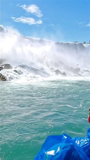 🌊 Niagara Falls in 4K | Breathtaking Views & Relaxing Nature Sounds#Saamspeed#Shorts
