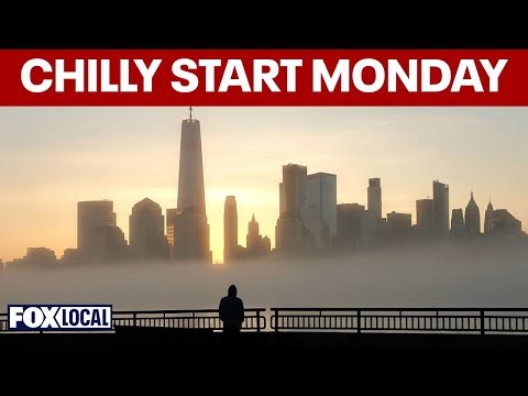 Chilly start with showers Monday, then sunshine and warmer temps by Thursday
