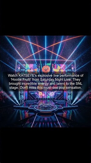 KATSEYE Electrifies SNL Stage with Hootie Frutti