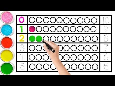 Number 1 to 10 |learn to count |number #123 #number #counting