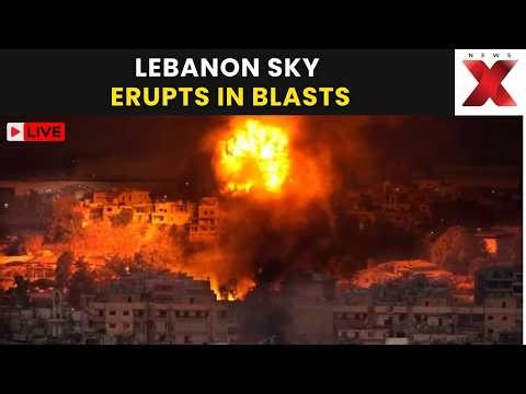 Israel Hezbollah Strike LIVE: Explosions Rock Lebanon as Israel Pounds Hezbollah Targets in Strikes