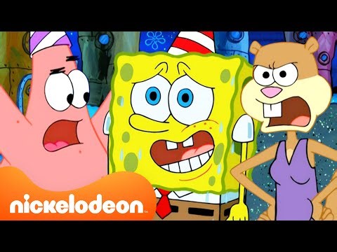 SpongeBob's BUSIEST Day! with Patrick, Mr. Krabs, and Sandy | SpongeBob SquarePants | Nickelodeon UK