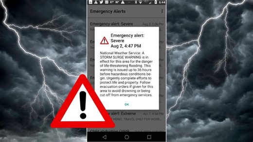 Severe storms could trigger emergency alerts to your phone on Monday. Here’s what they mean