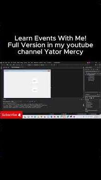 Visual Basic Events Explained | Windows Forms (.NET) Tutorial for Beginners
