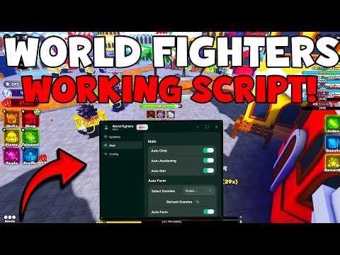 World Fighters Script Fast Auto Farm & Auto Star Guide (Roblox 2026)