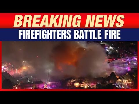 Breaking News: Firefighters Respond to Massive Blaze at Denver Construction Site
