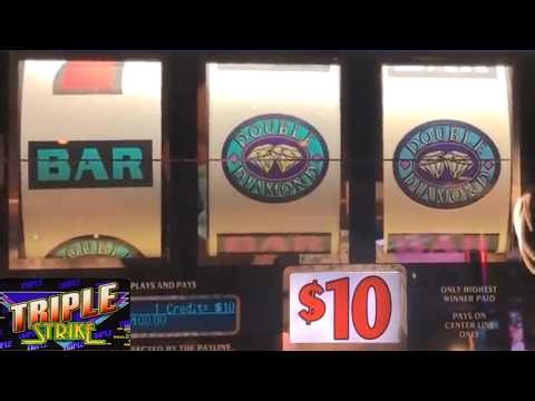 NICE Triple Strike + Double Diamond slots!