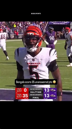CINCY WENT OFF IN THE 2ND HALF 🔥
