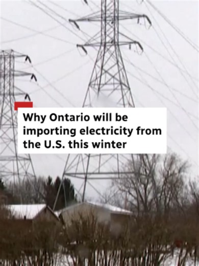 Ontario has signed a contract to import 600 megawatts of electricity from New York state this winter to offset unspecified