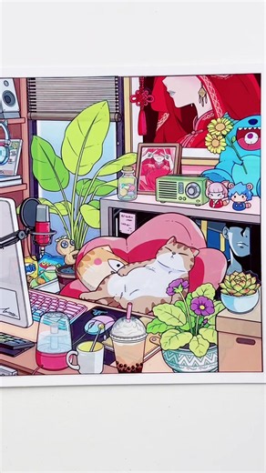 Work Desk Setup: Gloom Nook ASMR Study Desk Ideas