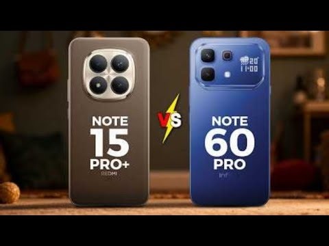 Xiaomi Redmi Note 15 Pro+ 5G vs Infinix Note 60 Pro 5G